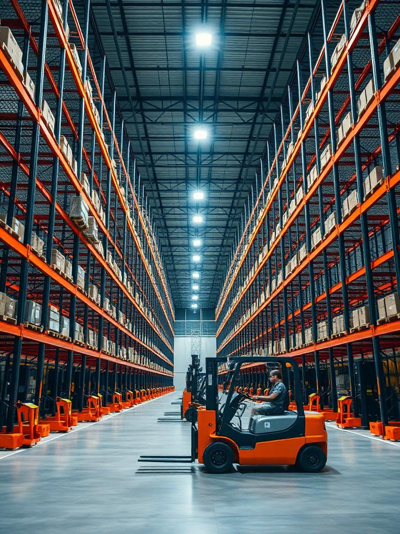 Warehouses power solutions for logistics & cold chain